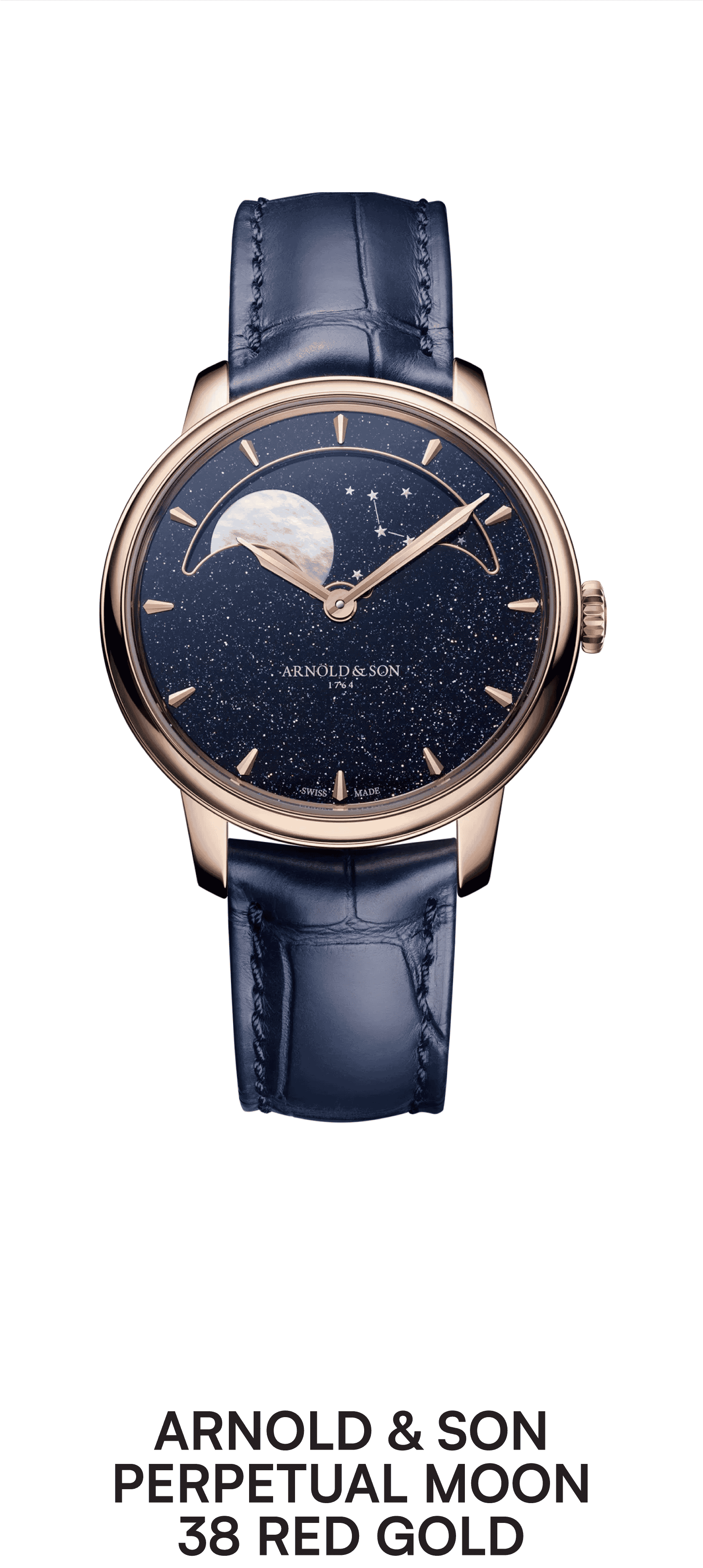 Arnold & Son Nebula 38 Steel