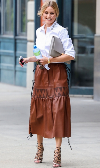Olivia Palermo Spotted Out In New York