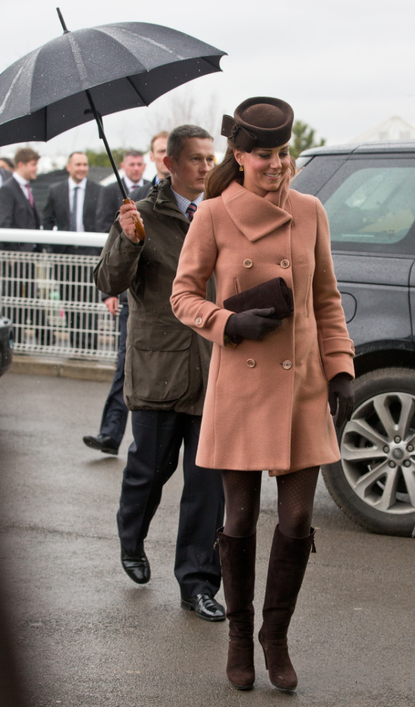 William and Kate at Cheltenham