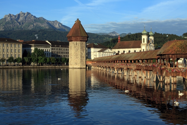 City of Lucerne in Switzerland