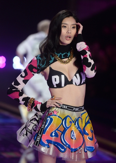 Victoria's Secret Fashion Show in London.