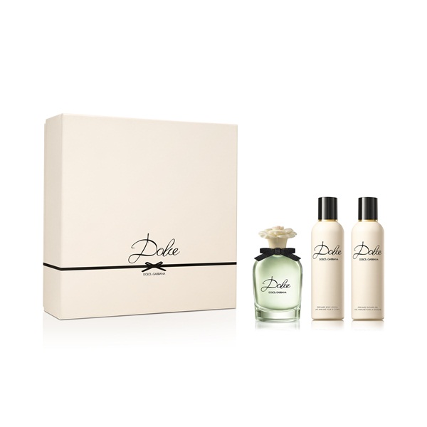 Dolce EDP 75ml + Body Lotion 100ml + Shower Gel 100ml (RM439)