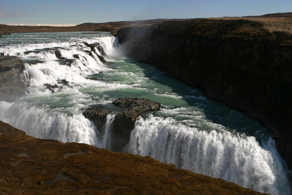 Gullfoss (Golden Falls) in Iceland