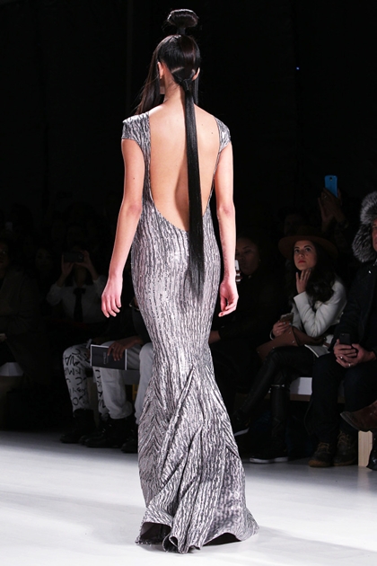 Michael Costello Fall/Winter 2015 Fashion Show Presented by Mercedes-Benz - Runway