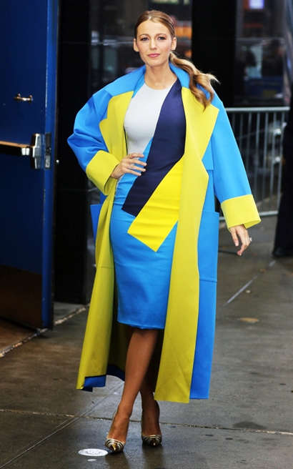 Blake Lively at GMA, 042115