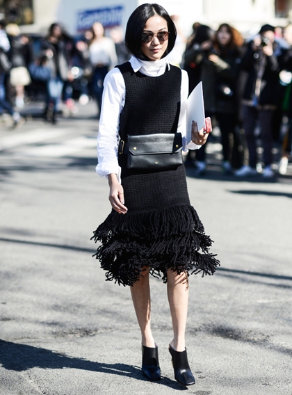 STREETSTYLE PARIS FASHION SHOW FALL WINTER 2015