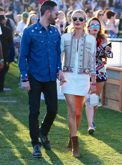 Celebrities at Coachella week one day two