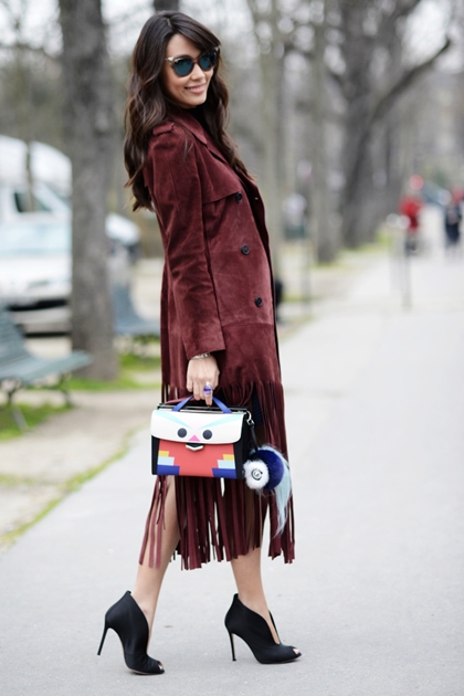 STREETSTYLE PARIS FASHION SHOW FALL WINTER 2015