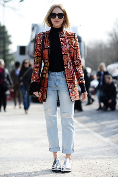 STREETSTYLE PARIS FASHION SHOW FALL WINTER 2015