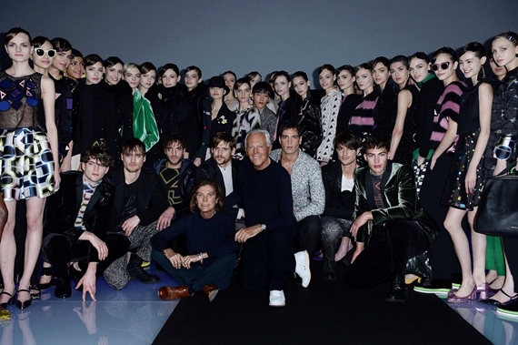 Emporio Armani Womenswear FW16-17_GA with models