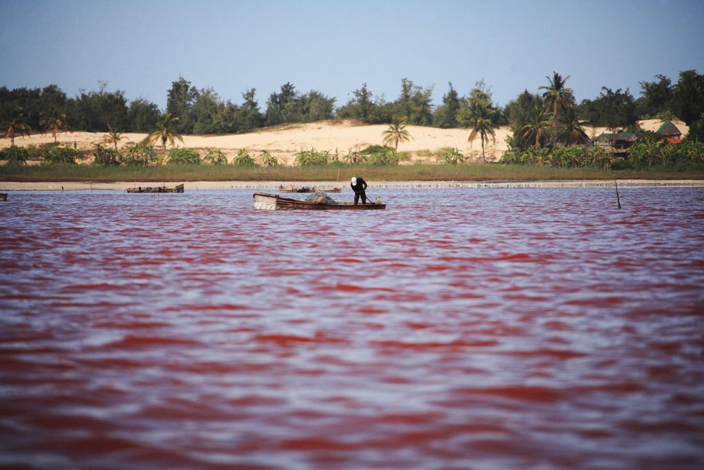 Lake Retba, Senegal