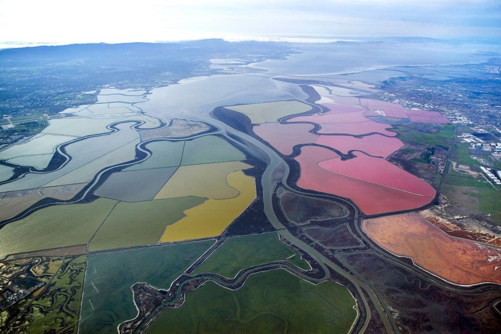 Salt ponds, San Francisco Bay