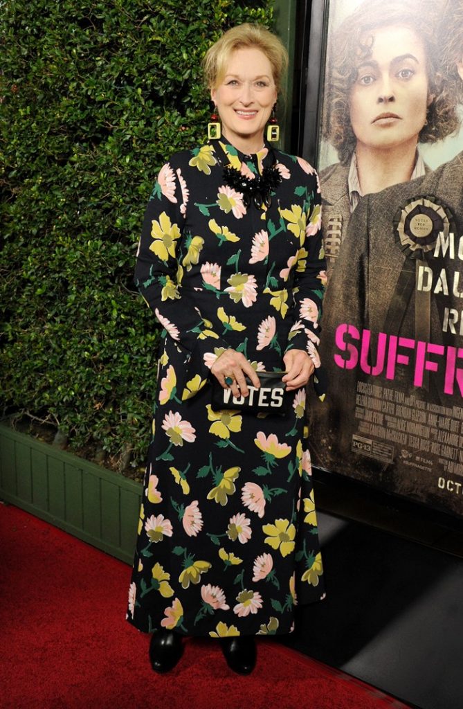Pictured: Meryl Streep Mandatory Credit © Gilbert Flores/Broadimage Suffragette - Los Angeles Premiere 10/20/15, Beverly Hills, CA, United States of America Broadimage Newswire Los Angeles 1+ (310) 301-1027 New York 1+ (646) 827-9134 sales@broadimage.com http://www.broadimage.com