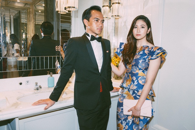 Salah seorang Most GLAM 2016 Yasmin Johan Soh dan suami, Fadzli Shah