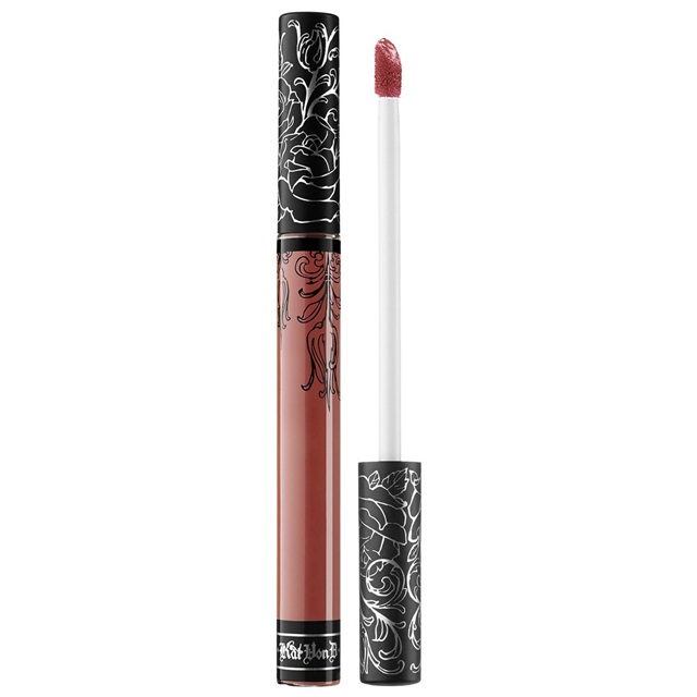 Gincu liquid untuk emakaian tempoh panjang, liputan penuh dan kemasan matte. Rona: Lolita