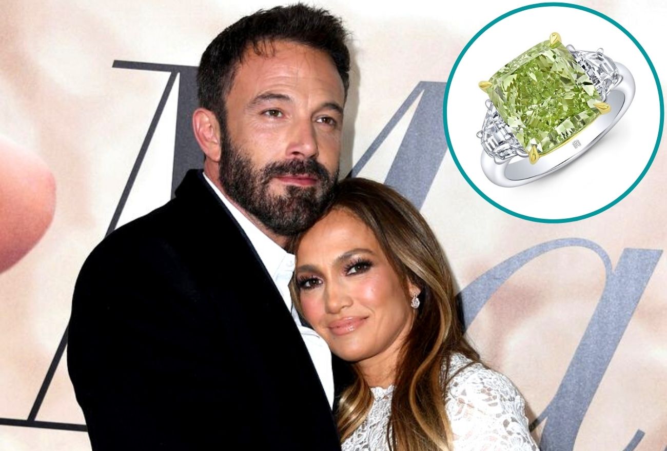 Simbolik Berlian Hijau Pada Cincin Pertunangan Jennifer Lopez